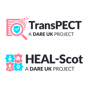 TransPECT and HEAL-Scot project logos